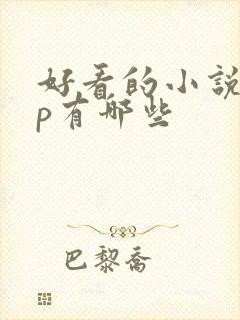 好看的小说app有哪些