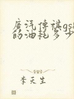 广汽传祺gs8的油耗多少