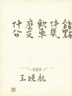 什么软件能看到公交车几点到站 什么软件能看到公交车几点到站