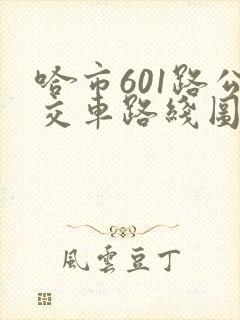 哈市601路公交车路线图