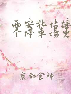 西安北站接人哪个停车场更方便
