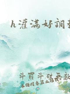 h灌满好调教