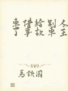 车借给别人开出了事故车主有责任吗