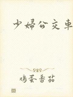 少妇公交车上