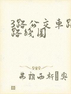 3路公交车路线路线图
