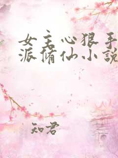 女主心狠手辣反派修仙小说