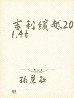 吉利缤越20款1.4t
