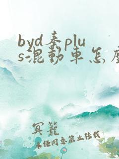 byd秦plus混动车怎么样