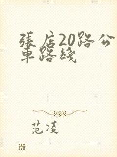 张店20路公交车路线