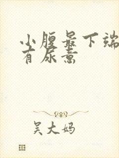 小腹最下端胀痛有尿意
