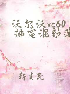 沃尔沃xc60 插电混动落地价多少钱