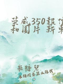 荣威350报价和图片 新车报价