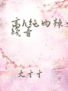 高h纯肉辣文在线看