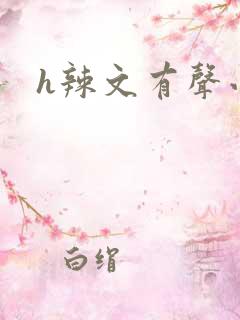h辣文有声小说
