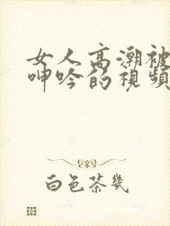 女人高潮被爽到呻吟的视频