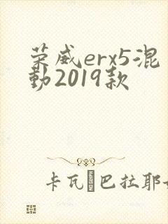 荣威erx5混动2019款