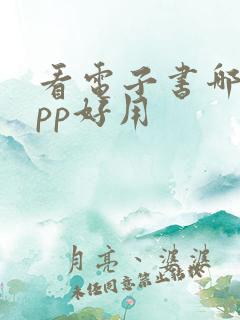 看电子书哪个app好用