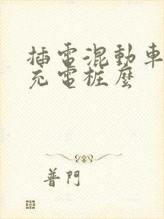 插电混动车需要充电桩么