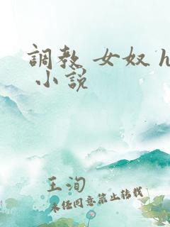 调教 女奴 h 小说