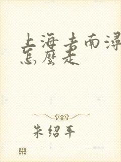 上海去南浔古镇怎么走 上海去南浔古镇怎么走