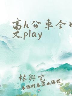 高h公车全肉污文play