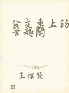 公交车上的小说笔趣阁
