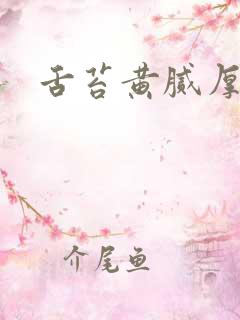 舌苔黄腻厚是引