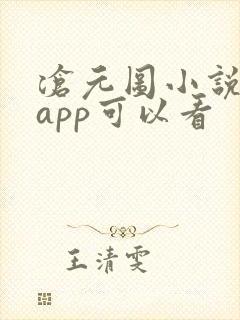 沧元图小说那个app可以看