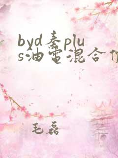 byd秦plus油电混合价格