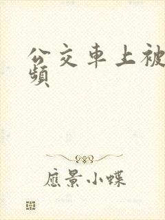 公交车上被艹视频