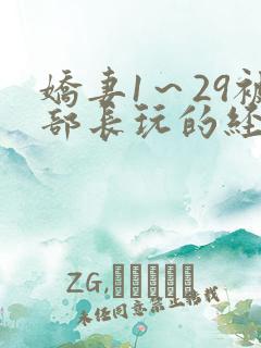 娇妻1～29被部长玩的经过高h