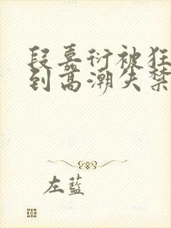 段嘉衍被狂c躁到高潮失禁