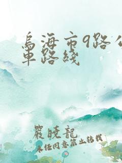乌海市9路公交车路线