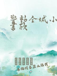 警动全城小说常书欣 警动全城小说常书欣