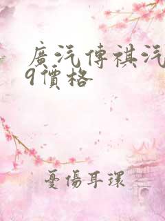 广汽传祺汽车e9价格