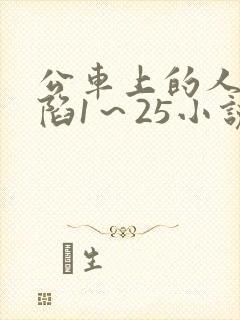公车上的人妻沦陷1～25小说
