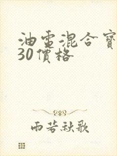 油电混合宝马530价格