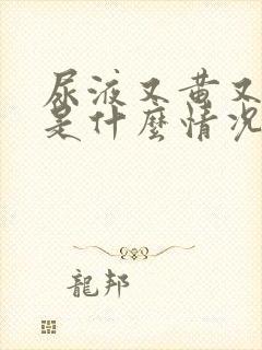 尿液又黄又浑浊是什么情况
