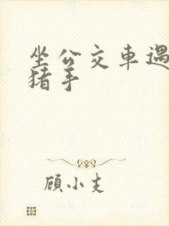 坐公交车遇到咸猪手