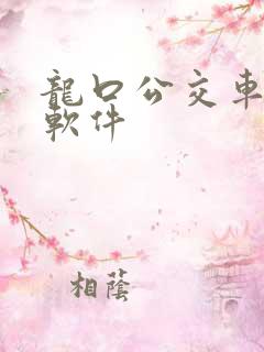 龙口公交车查询软件