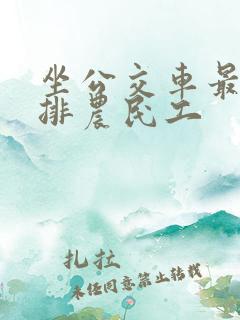 坐公交车最后一排农民工