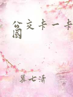 公交卡一卡通全国