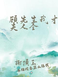 顾先生我才是您夫人全