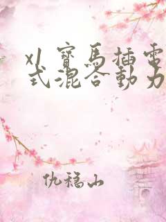 x1 宝马插电式混合动力