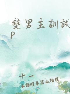 双男主训诫文sp