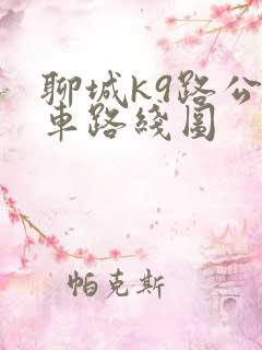 聊城k9路公交车路线图