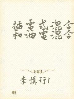 插电式混合动力和油电混合哪个好