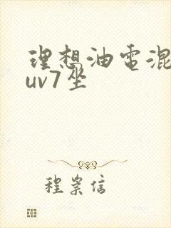 理想油电混动suv7坐