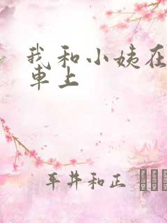 我和小姨在公交车上