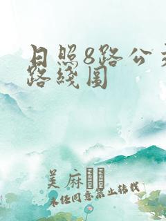 日照8路公交车路线图 日照8路公交车路线图